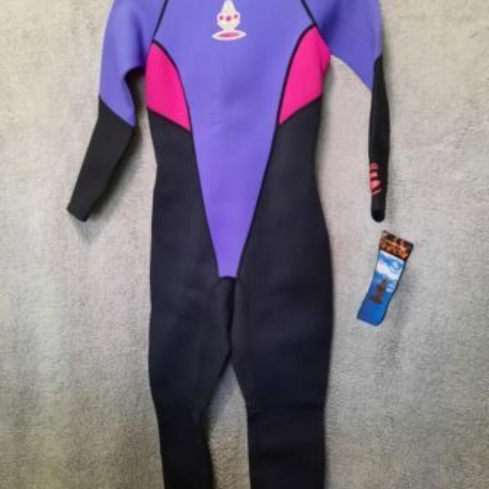 NEW Women Sz 10 DEEP HEET 3mm Neoprene Diving Snorkeling Scuba Surfing Wetsuits